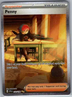 Penny 252/198 SIR SV01: Scarlet & Violet Base Set - Pokemon Card - NM - Image 1