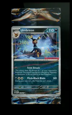 #3 Umbreon 130/197 Obsidian Flames Gamestop SEALED Promo Pokemon Card TCG - Image 1