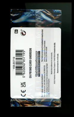 #3 Umbreon 130/197 Obsidian Flames Gamestop SEALED Promo Pokemon Card TCG - Image 2
