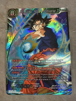 Dragon Ball Super Card Game Super Rare SR Lot Gold Foil Lot Of 8 8 Energy DBZ - Image 2