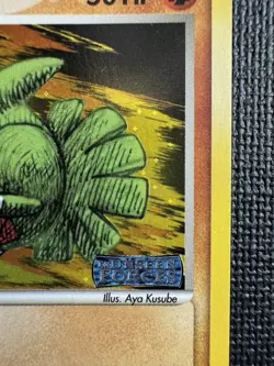 Larvitar Reverse Holo Pokemon Card EX Unseen Forces STAMPED 61/115 NM - Image 3