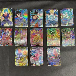 Dragon Ball Super Card Game Super Rare SR Lot Gold Foil Lot Of 13 7 Energy DBZ - Image 1