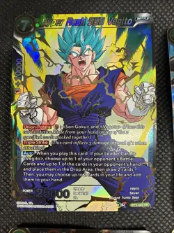Dragon Ball Super Card Game Super Rare SR Lot Gold Foil Lot Of 13 7 Energy DBZ - Image 2