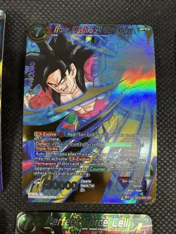 Dragon Ball Super Card Game Super Rare SR Lot Gold Foil Lot Of 13 7 Energy DBZ - Image 3
