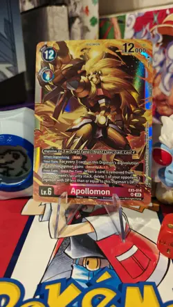 Apollomon EX5-014 SR Animal Colosseum NM Digimon Card - Image 1