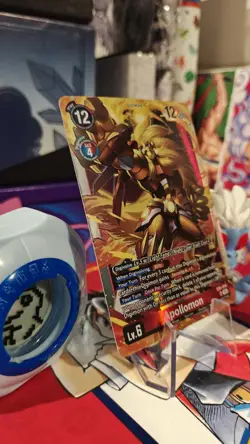 Apollomon EX5-014 SR Animal Colosseum NM Digimon Card - Image 2
