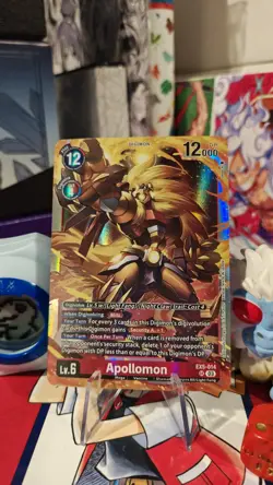 Apollomon EX5-014 SR Animal Colosseum NM Digimon Card - Image 4