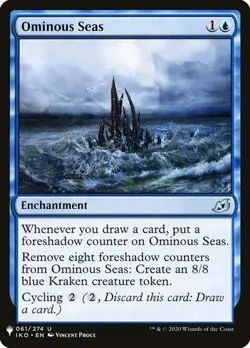 NM Ominous Sea, MTG, The List, Magic the Gathering, 61 - Image 1