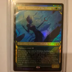 FOIL - MTG Kiora, Sovereign of the Deep (Showcase) 85 MOM: The Aftermath Mythic - Image 2