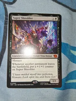 MTG Super Shredder Teenage Mutant Ninja Turtles Regular TMT M 0083 - Image 1