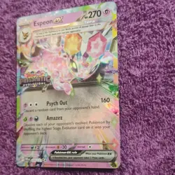 Pokemon Espeon ex 034/131 Prismatic Evolutions Promo Holo EX 270 HP - Image 2