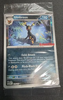 Pokemon TCG - Umbreon 130/165 - GameStop Stamped Promo - Sealed - Image 1