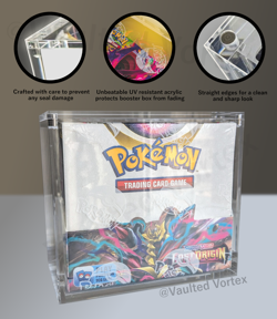 PREMIUM POKEMON BOOSTER BOX MAGNETIC ACRYLIC DISPLAY CASE - BOOSTER BOX - EXTRAS - Image 3