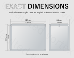 PREMIUM POKEMON BOOSTER BOX MAGNETIC ACRYLIC DISPLAY CASE - BOOSTER BOX - EXTRAS - Image 5