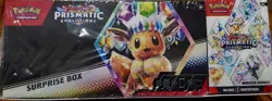 Pokemon TCG Prismatic Evolutions Surprise Box + Booster Bundle Sams Club Sealed - Image 1