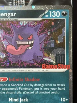 Gengar 050/088 Gamestop Stamped Promo - Pokemon TCG: Perfect Order - SEALED NM - Image 3