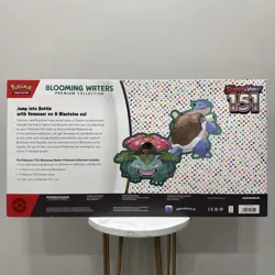 151 Blooming Waters Premium Collection Box Pokemon TCG **SEALED/NEW** - Image 2