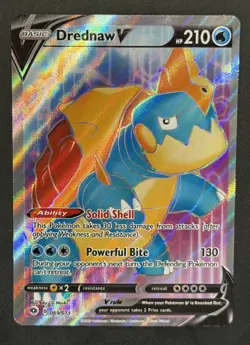 Drednaw V 069/073 Ultra Rare Full Art Champion’s Path - Pokemon TCG Near Mint NM - Image 1