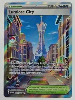 Pokemon Perfect Order 111/088 Lumiose City UR - Image 1