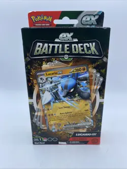 Pokemon Trading Cards ex Battle Deck Lucario ex 60-Card Deck - Image 1