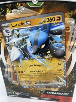 Pokemon Trading Cards ex Battle Deck Lucario ex 60-Card Deck - Image 2