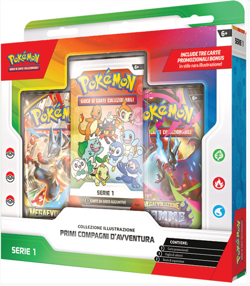 Pokemon ITA Collezione Illustrazione Primi Compagni Serie 1 - Image 1