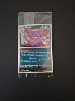 Gengar 050 Promo GameStop Stamped NM Pokemon Perfect Order - Image 1