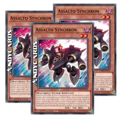 ASSALTO SYNCHRON 3x • L5DD ITY12 (Assault Synchron) • Comune • 1Ed • Yugioh! - Image 1