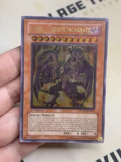 Yubel, Terror Incarnate PTDN-EN007 1st Edition Ultimate Rare YuGiOh! NM - Image 2