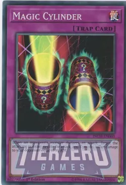 Yugioh Magic Cylinder INCH-EN060 Super Rare 1st Edition NM/LP - Image 1