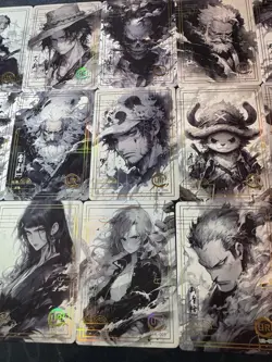 One Piece 18 Collectible Character Anime Waifu Ultra Premium Ink Paint Card - Image 3