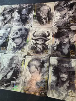 One Piece 18 Collectible Character Anime Waifu Ultra Premium Ink Paint Card - Image 4