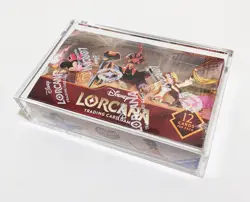 Disney Lorcana Booster Box Acrylic Protective Display Case - Image 1