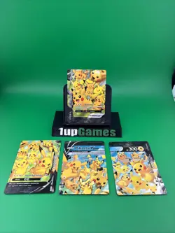 Pokemon Pikachu V-UNION 4 Card Set SWSH139-142 Holo English TCG - Image 1