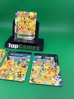 Pokemon Pikachu V-UNION 4 Card Set SWSH139-142 Holo English TCG - Image 2