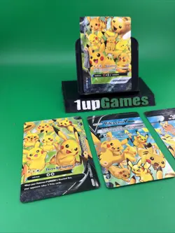 Pokemon Pikachu V-UNION 4 Card Set SWSH139-142 Holo English TCG - Image 3