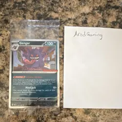 GameStop PROMO : Pokemon Gengar Promo Card 050/088 GameStop stamped SEALED - Image 1