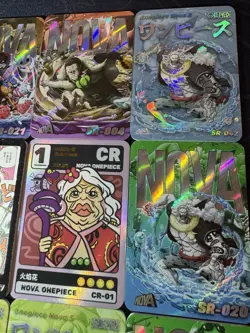 One Piece 12 Collectible Character Anime Waifu Ultra Premium Magazine Cards - Image 3