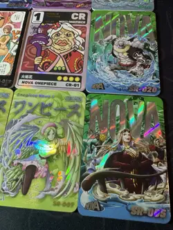 One Piece 12 Collectible Character Anime Waifu Ultra Premium Magazine Cards - Image 4