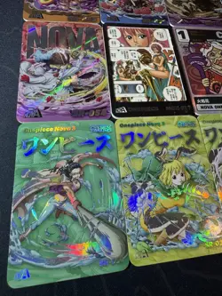 One Piece 12 Collectible Character Anime Waifu Ultra Premium Magazine Cards - Image 5
