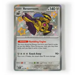 Pokemon - Revavroom - 193/091 - SV Paldean Fates - Shiny Rare Card - Image 1