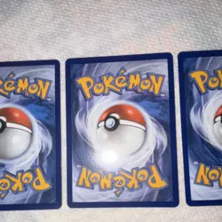 Pokemon Popplio Litten Rowlet Holo Card Lot - 3 Standard Size Collectible Cards - Image 4