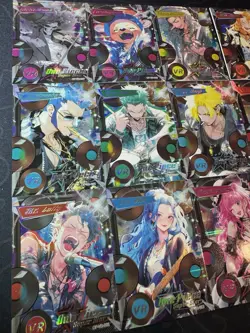 One Piece 14 Collectible Character Anime Waifu Ultra Premium Full Set Disco Card - Image 2