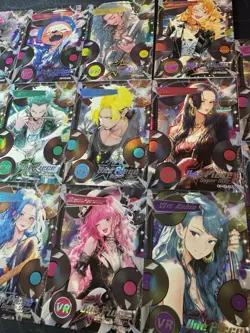 One Piece 14 Collectible Character Anime Waifu Ultra Premium Full Set Disco Card - Image 3
