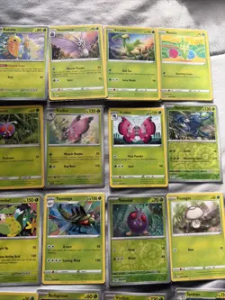 Pokemon Grass & Bug Type Card Lot of 50 - (Foils Included) -Cards In Description - Image 3
