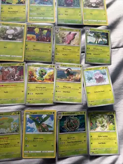 Pokemon Grass & Bug Type Card Lot of 50 - (Foils Included) -Cards In Description - Image 4
