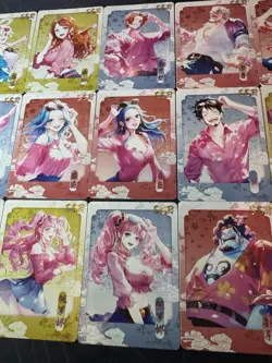 One Piece 18 Collectible Character Anime Waifu Ultra Premium Thick Cards SSR #2 - Image 3