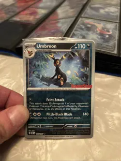 Pokemon TCG Umbreon Card 130/197 GameStop Exclusive, Factory Sealed - Image 1