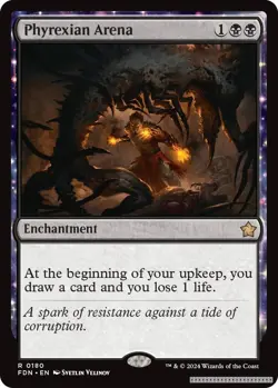Phyrexian Arena [FDN - 180] - NM [Normal] TCG MTG - Image 1