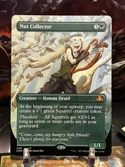 MTG | Nut Collector (Borderless) [DMR] NF - Image 1